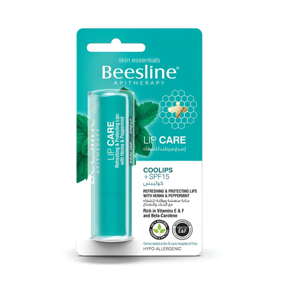 Beesline lip balm 4g 15spf coolips