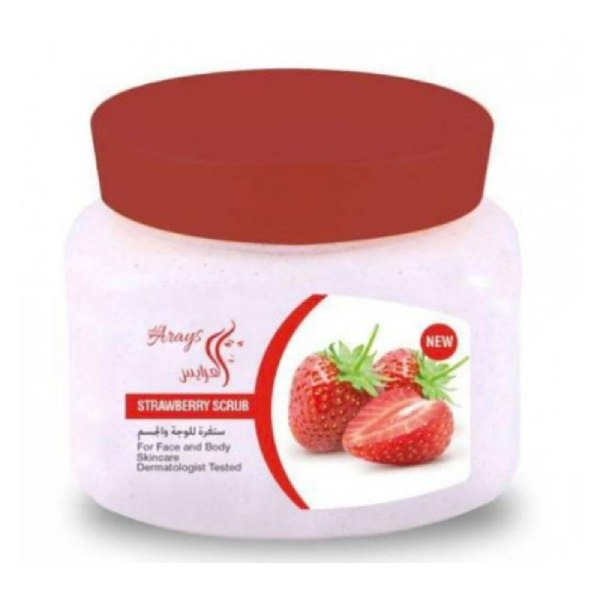 Alarays Face & Body Scrub 500ml Strawberry