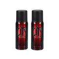 City men deodorant spray 150ml dynamic 1+1