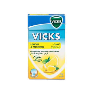 فيكس أقراص مهدئة ومنعشة للحلق 40 جرام بنكهة الليمون والنعناع