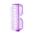 Salon-System-Nail-Brush-12pc-BK22-077-Manicure-And-Pedicure-Purple-