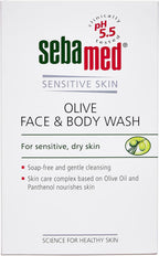 Sebamed Face and Body Wash – Soap-Free Cleanser with Olive Extract