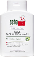 Sebamed Face and Body Wash – Soap-Free Cleanser with Olive Extract