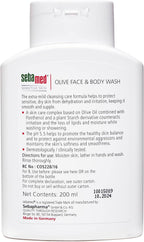 Sebamed Face and Body Wash – Soap-Free Cleanser with Olive Extract