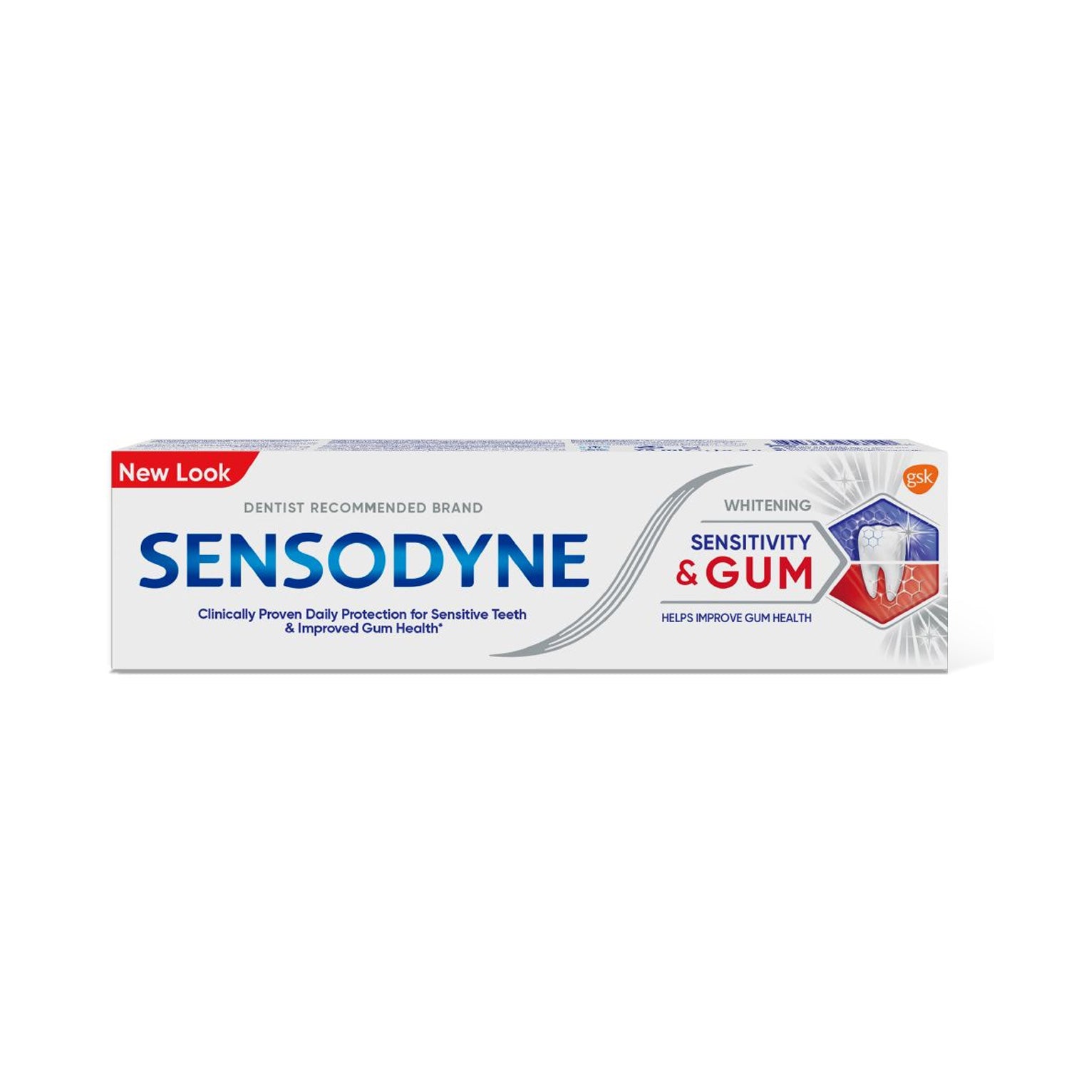 Sensodyne Sensitivity and Gum Whitening Toothpaste - Dual Action Relief
