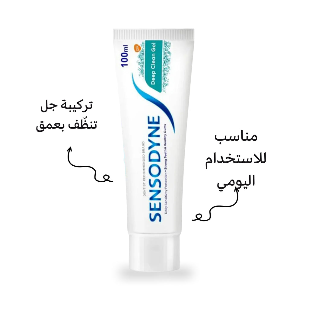 Sensodyne Deep Clean Gel Toothpaste – 100ml