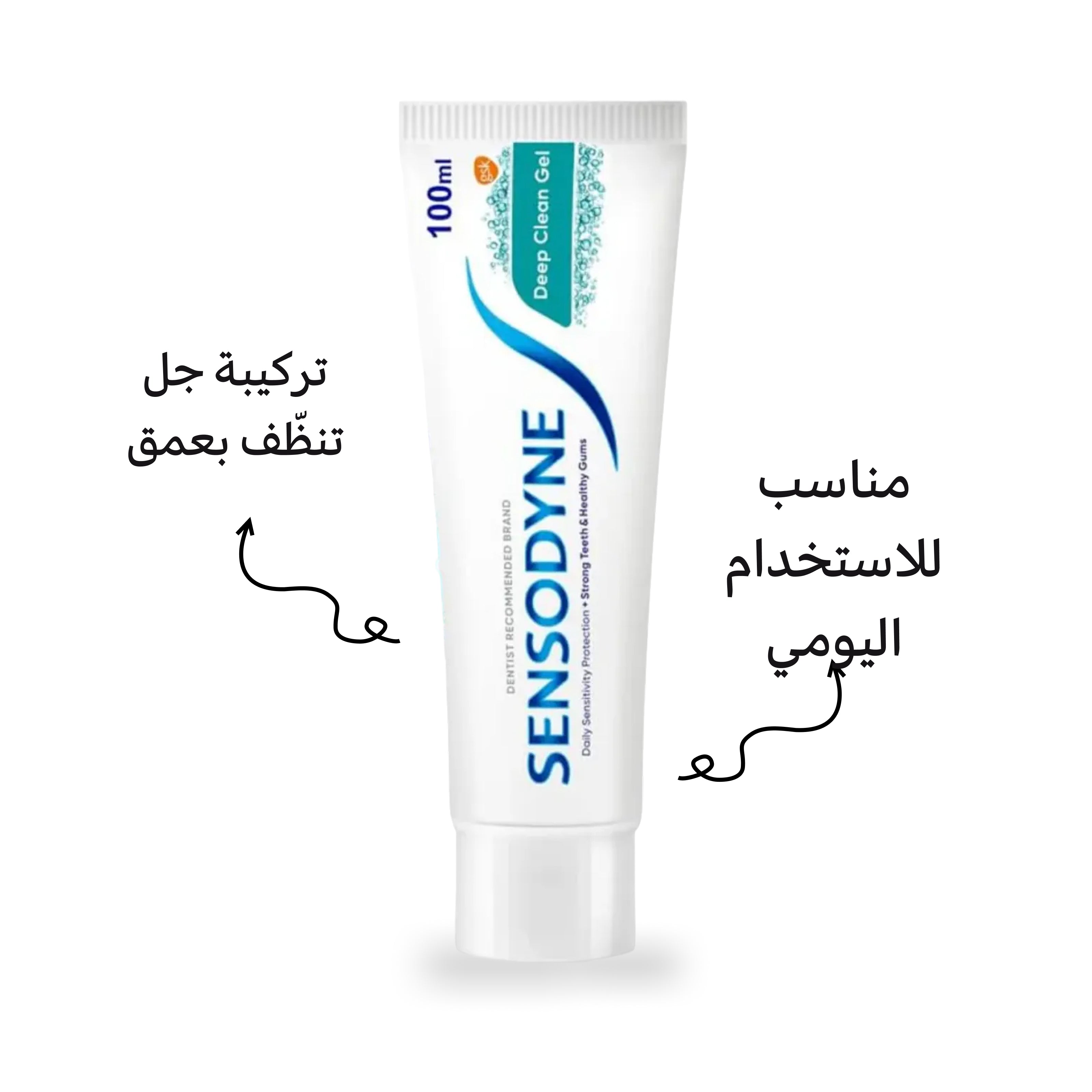 Sensodyne Deep Clean Gel Toothpaste – 100ml