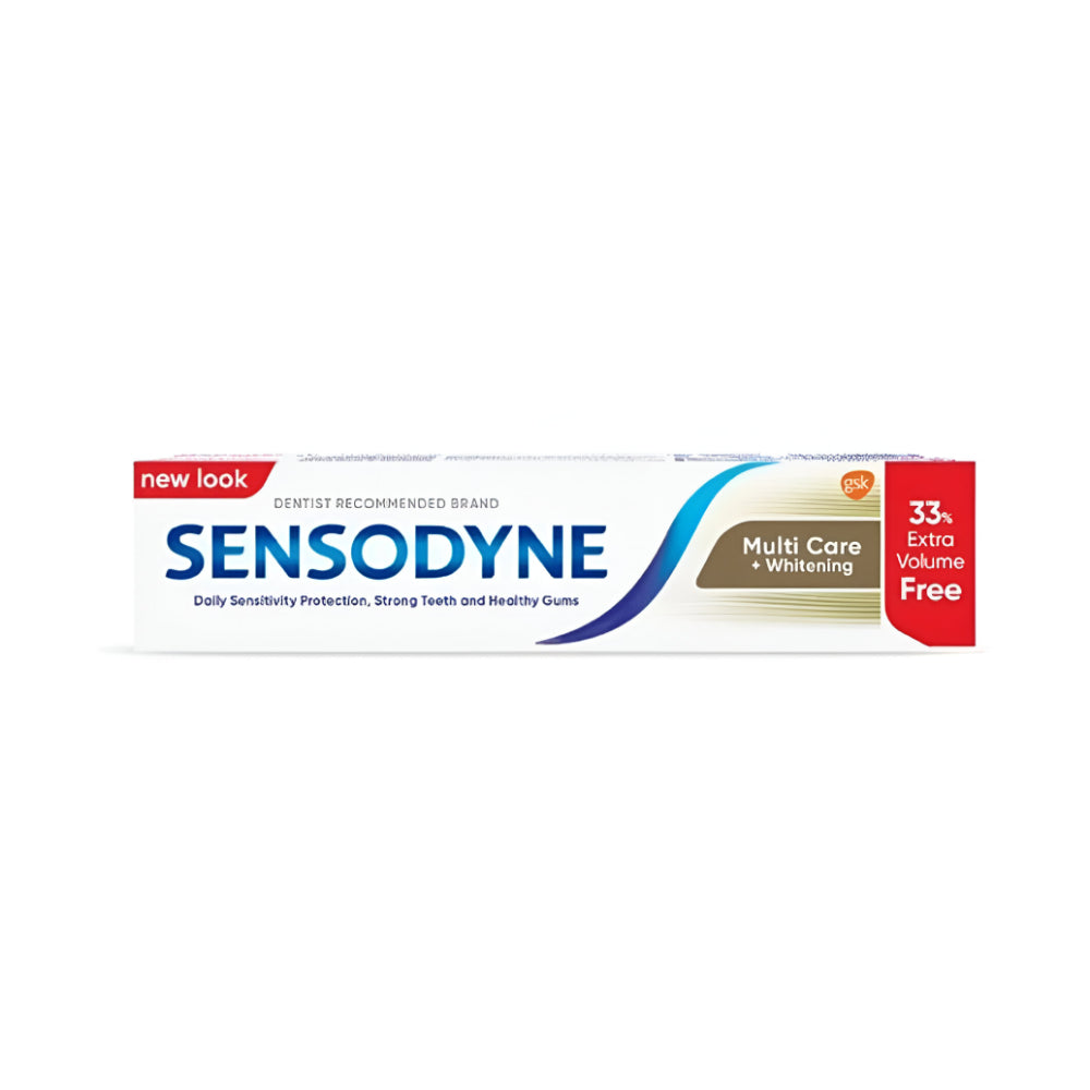 Sensodyne Sensodyne Toothpaste 100ml Multi Care 33% Free Whitening