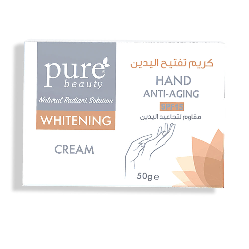 Pure Beauty Hand Cream 50g Whitening Anti Wrinkle