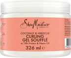 Shea Moisture Coconut & Hibiscus Curling Gel Souffle for Frizz Control