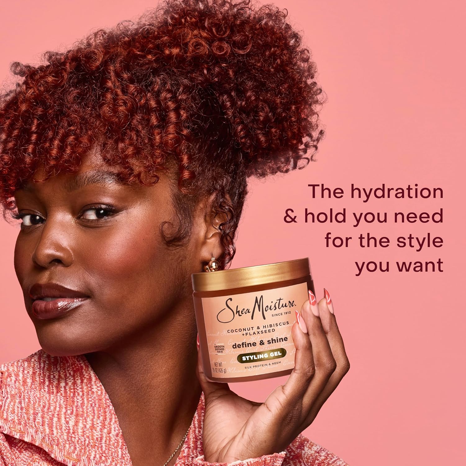 Shea Moisture Coconut & Hibiscus Styling Gel 426g