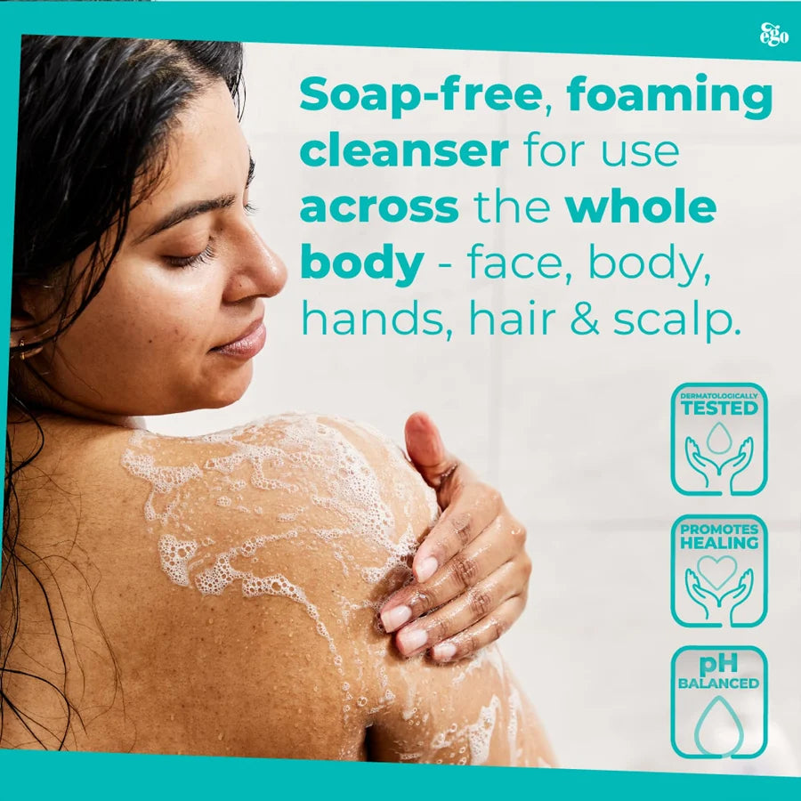 QV Wash – Gentle Face and Body Cleanser for Sensitive Skin, 500ml