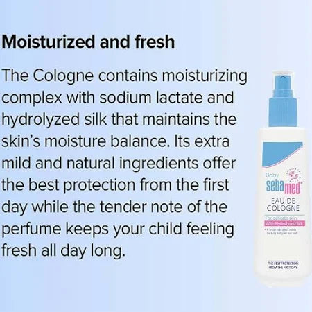 Sebamed Baby Cologne Hydrolyzed Silk