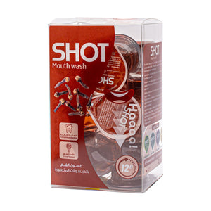 SHOT Clove Mouthwash Capsules - 20 Portable 15ml Liquid Pods