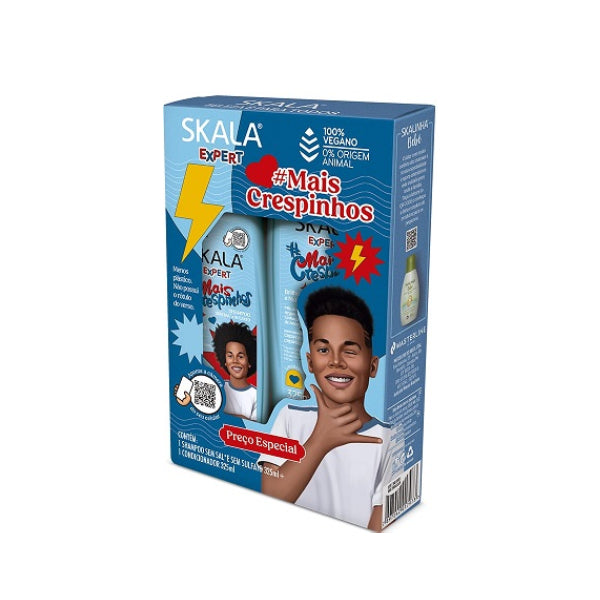 Skala Skala Baby Shampoo and Conditioner Kit 325ml Mais Crespinhos