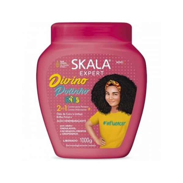 Skala-Baby-Hair-Cream-Divino-Potinho-Kids-1000g-Wavy-And-Curly-Hair-