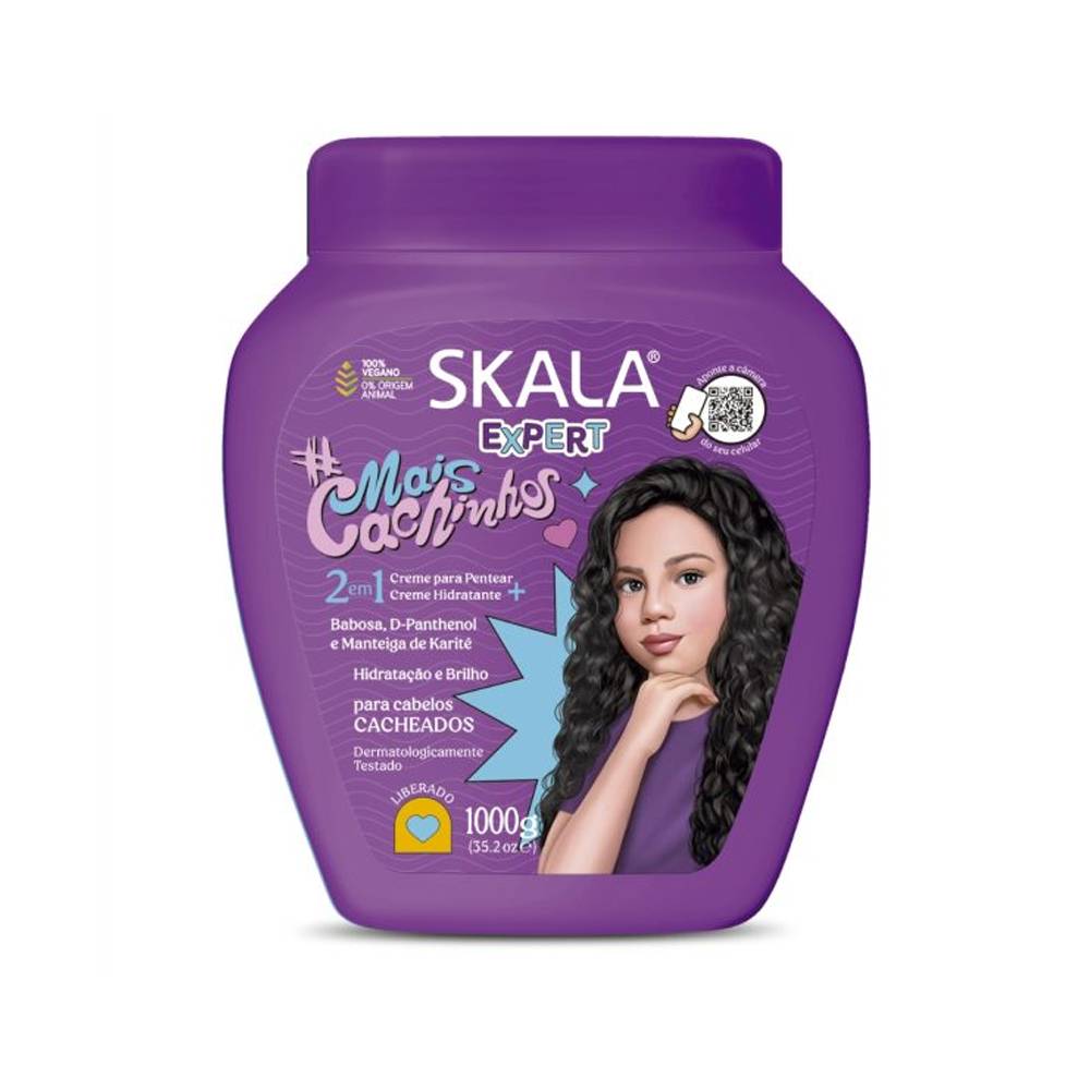 Skala-Baby-Hair-Cream-Mais-Cachinhos-1000g-For-Curly-Hair-