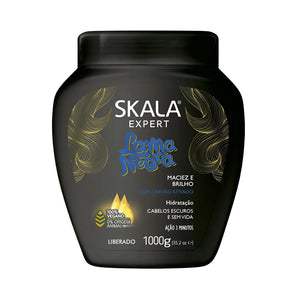 Skala Skala Hair Cream 1000g Lama Negra Coal For Straight and Dark Hair