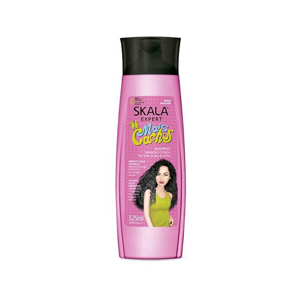 Skala Skala Hair Shampoo 325ml Mais Cachos Dipanthenol Extract For curly hair