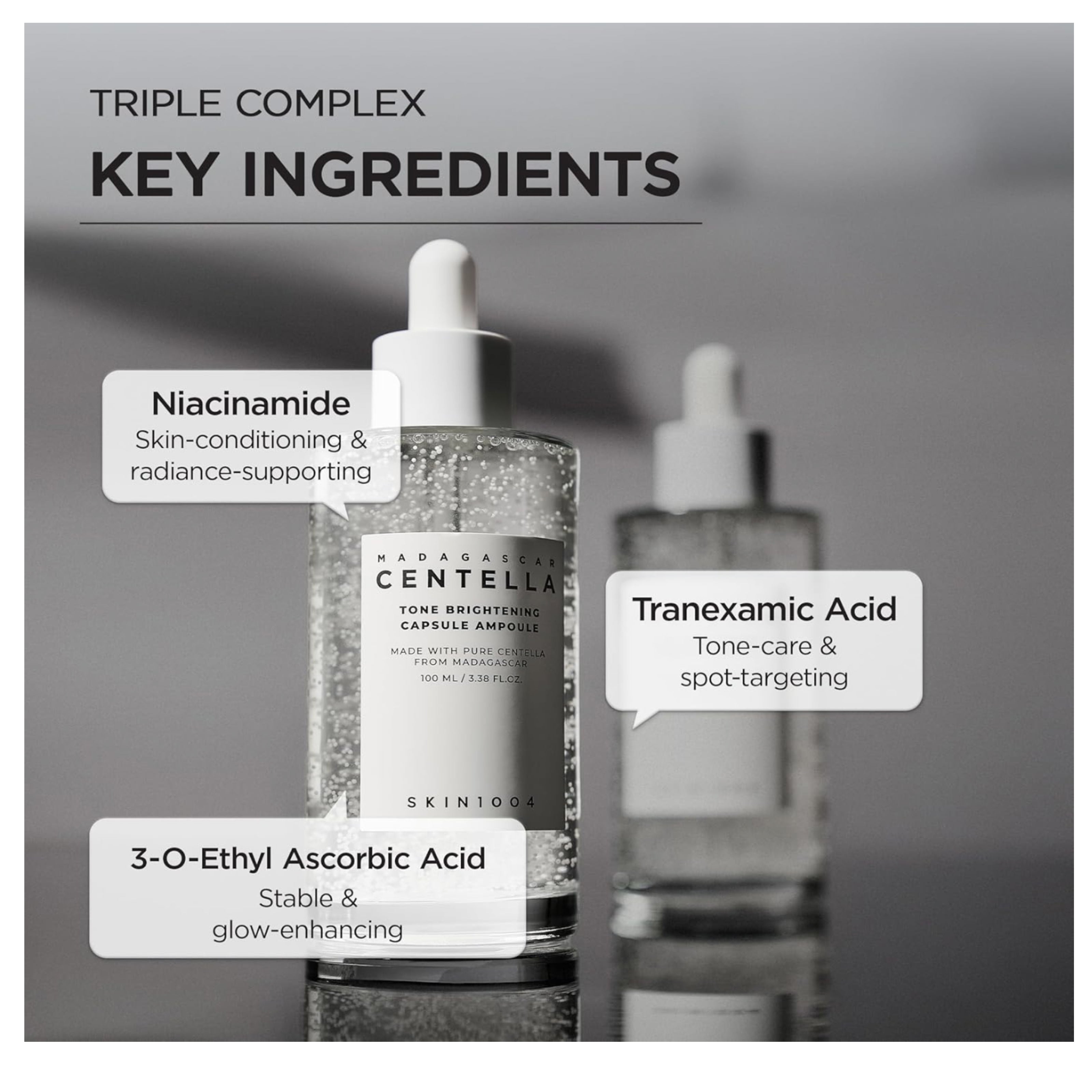 SKIN1004 كبسولة أمبولة مادغشقر سينتيلا لتفتيح البشرة – 100 مل