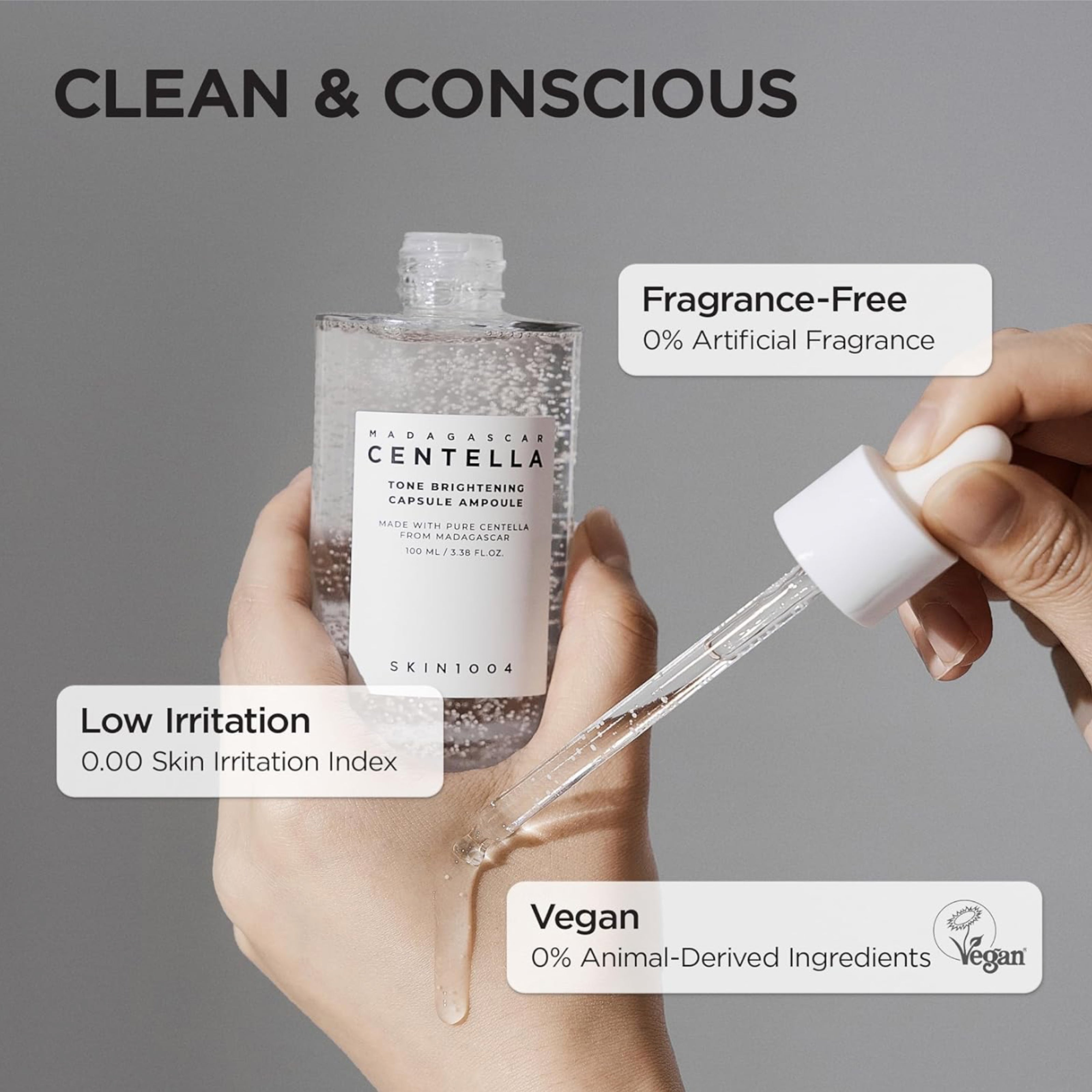 SKIN1004 كبسولة أمبولة مادغشقر سينتيلا لتفتيح البشرة – 100 مل