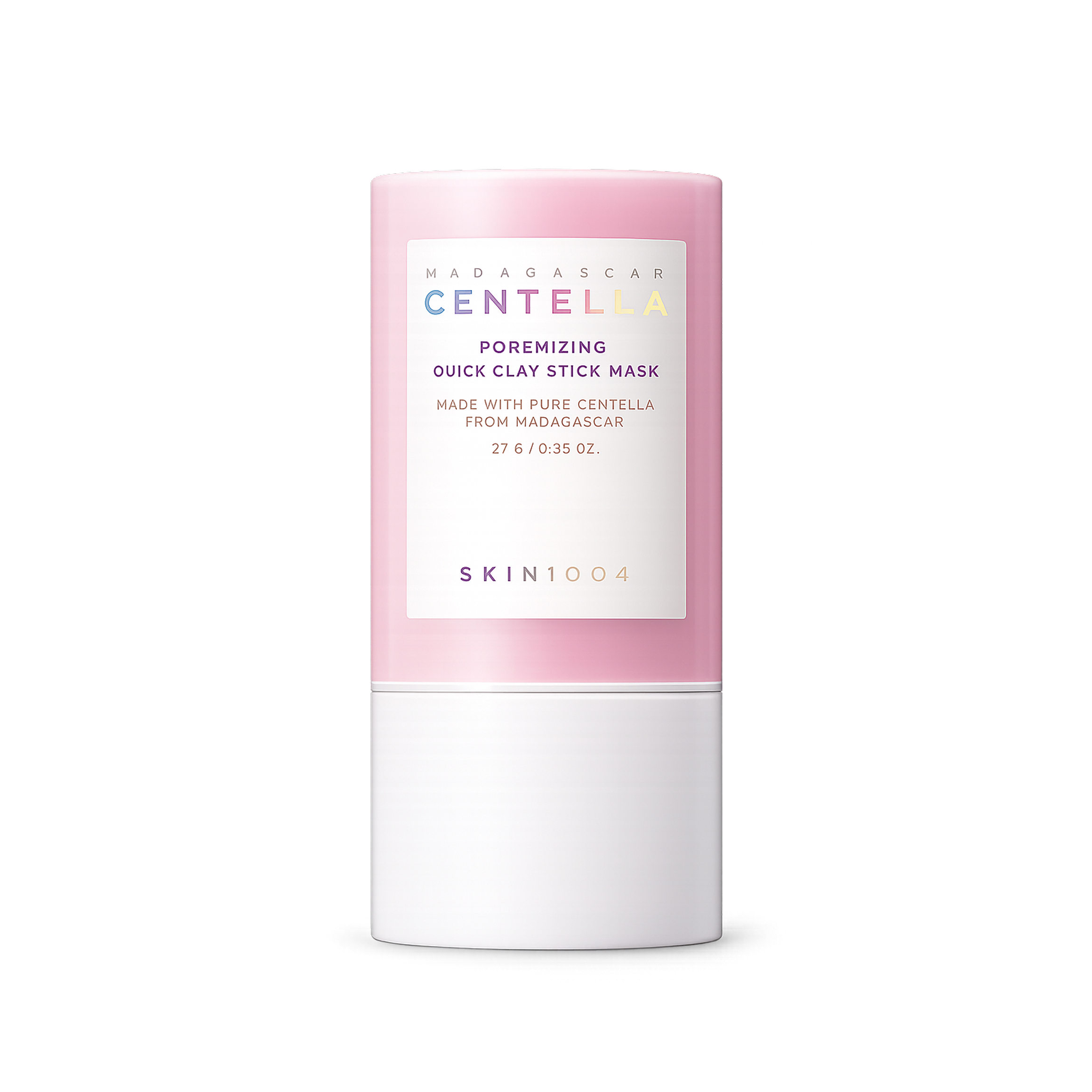 قناع الطين SKIN1004 عصا بخلاصة نبات السنتيلا من مدغشقر، 27 غرام، لتنظيف المسام