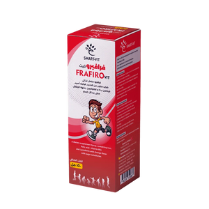 Smart-Vit Frafiro Vit Kids Iron Syrup with Lactoferrin – Orange Flavor 150 ml