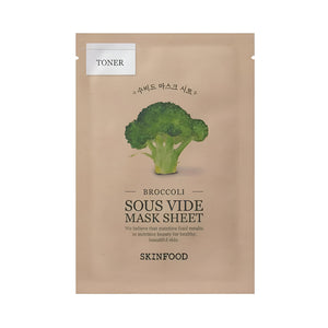 Skin food face mask 18g sous vide with broccoli
