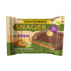 كوكيز مزجج من Snaq Fabriq مع عجينة مقرمشة بالفستق والكراميل 45 جم