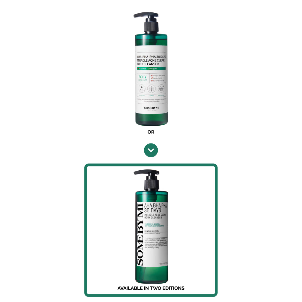 Some By Mi AHA BHA PHA Miracle Body Wash – Exfoliating Acid