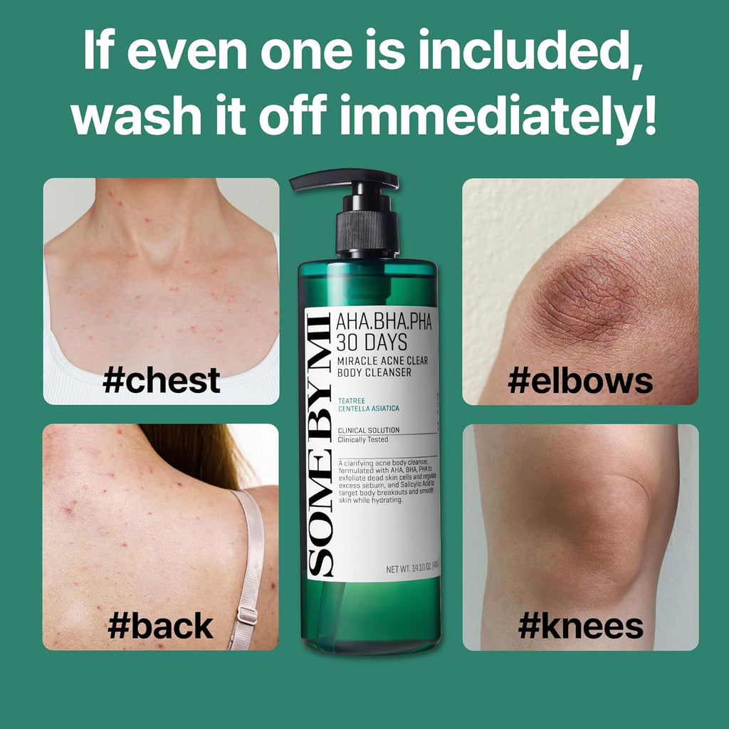 Some By Mi AHA BHA PHA Miracle Body Wash – Exfoliating Acid