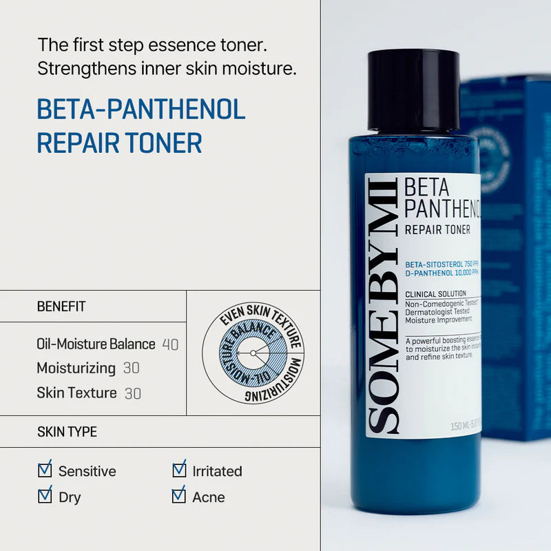Some By Mi Beta Panthenol Repair Toner – Hydrating Skin Barrier Care