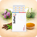 Sulfad 1000 mg - Liver Support & Antioxidant Formula (30 Coated Tablets) - Avnzor