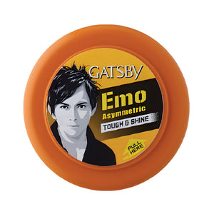 شمع تصفيف الشعر Gatsby 75 جرام قوي ولامع برتقالي
