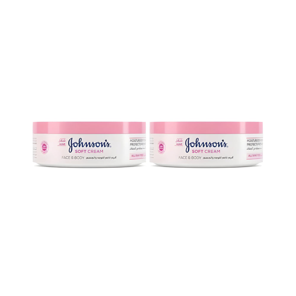 Johnson's Johnson's Cream 200ml Soft 1+1 Free Moisturizer
