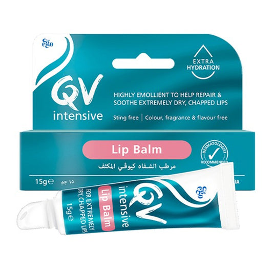 QV QV Intensive Lip Balm 15 gm Extremely Dry
