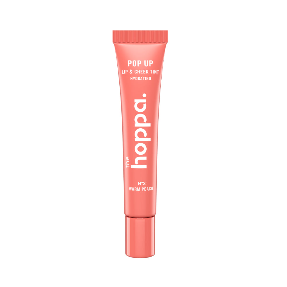 The Hoppa Tint Lips and Cheek 10ml Lip Balm Warm Peach Shade