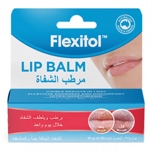 Flexitol lip balm 10g very dry and cracked
