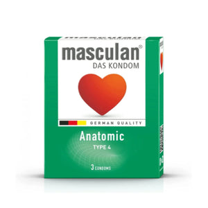 Masculan Condoms 3pc Anatomic Type 4 v2