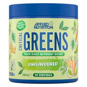 AN CRITICAL GREENS UNFLAVOURED 50SERV 250G