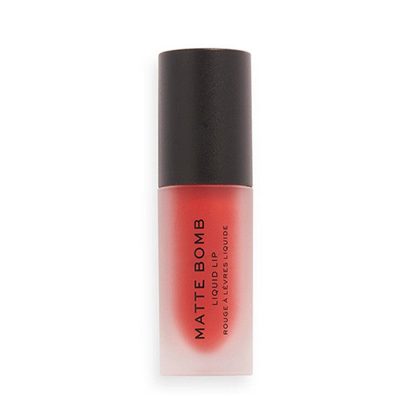 Revolution liquid lipstick matte bomb lure red