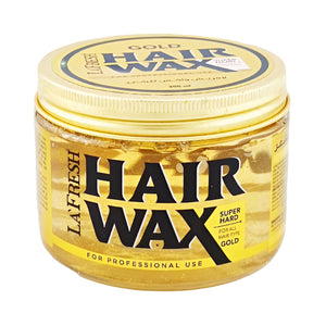 Lafresh hair styling wax 300g super hard gold