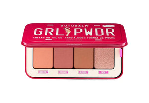 The Balm Autobalm Girl Powder Blush Palette – Multi-Shade Face Makeup