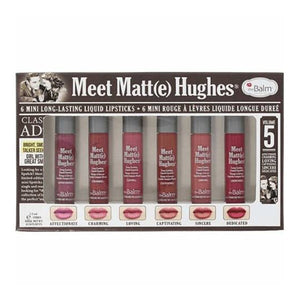 مجموعة أحمر الشفاه من The-Balm-Meet-Matte-Hughes-6pc-5-Liquid-