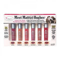 مجموعة أحمر الشفاه من The-Balm - Meet Matte Hughes - 6 قطع - 2 سائل