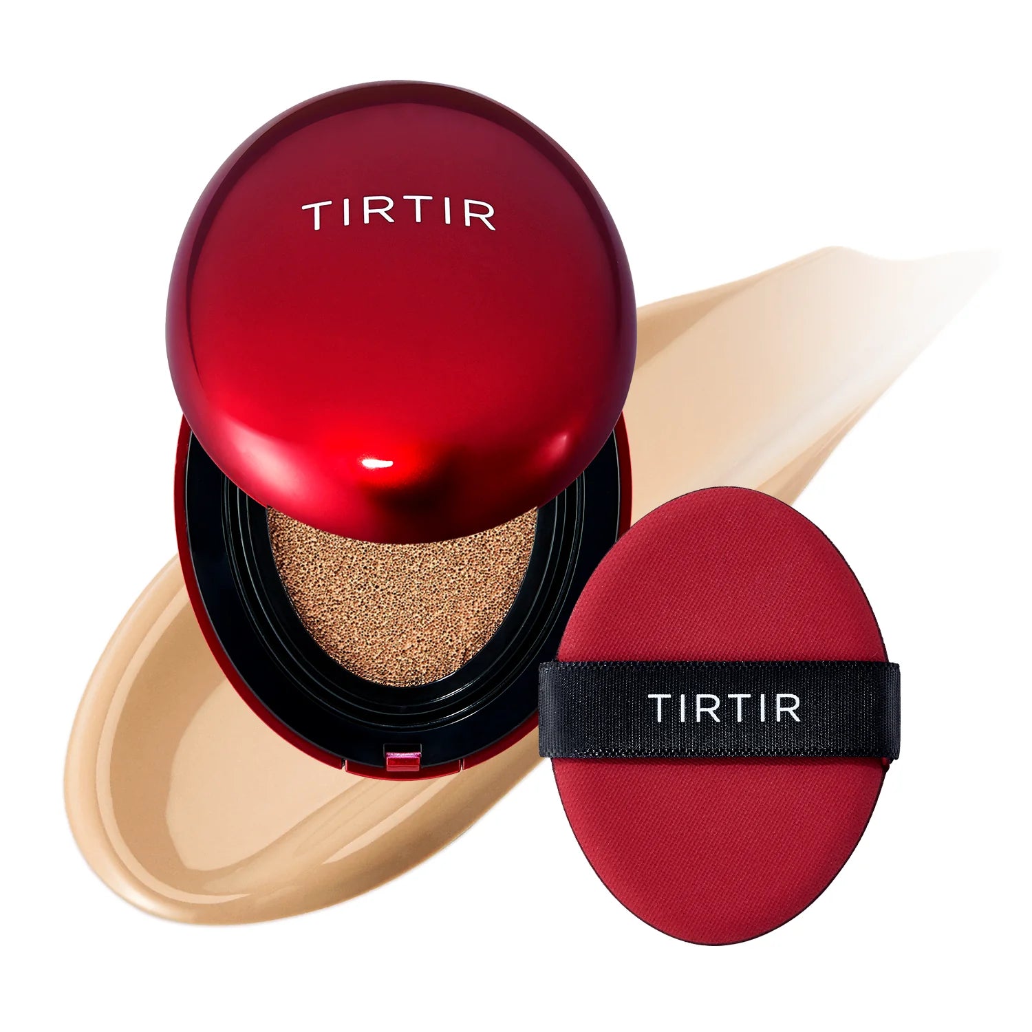 TIRTIR Mask Fit Cushion Foundation – Long-Lasting Coverage, 17C Porcelain