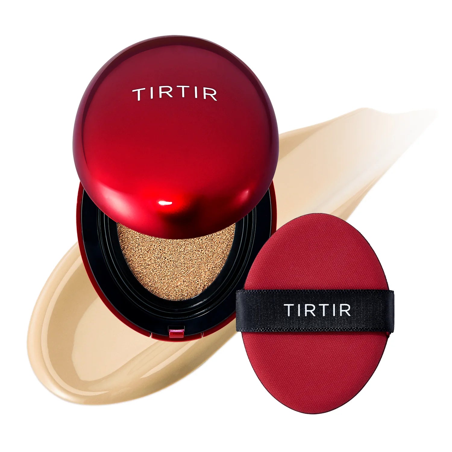 TIRTIR Mask Fit Cushion Foundation – Long-Lasting Coverage, 17C Porcelain