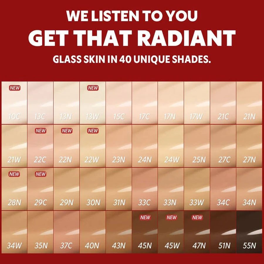 TIRTIR Mask Fit Cushion Foundation – Long-Lasting Coverage, 17C Porcelain