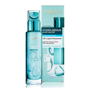Loreal Gel Hydra Genius Aloe Water 70ml Normal to Dry skin 