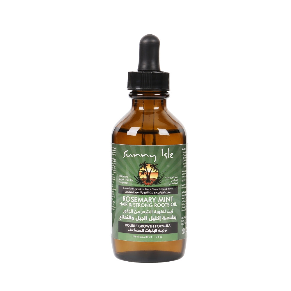 Sunny isle hair oil 88ml strengthening from roots with rosemary and mint extract